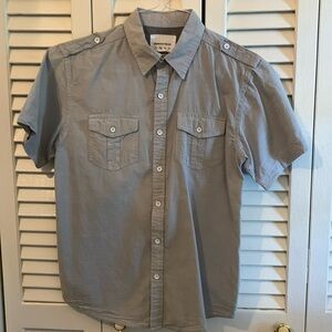 ✨5/$25✨ Paper Denim and Cloth short sleeve button down shirt